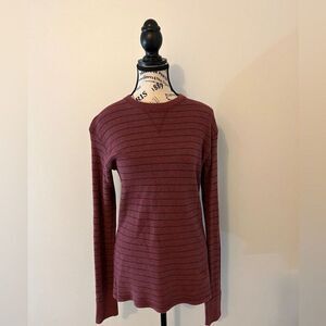 Carbon Crew Necked Thermal Sweater, XL